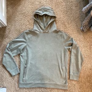 American Eagle Pullover Hoodie Army Green Oversize
